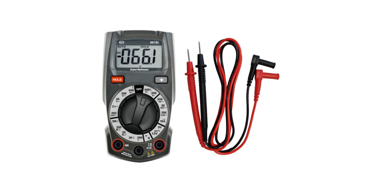 Multímetro digital compacto