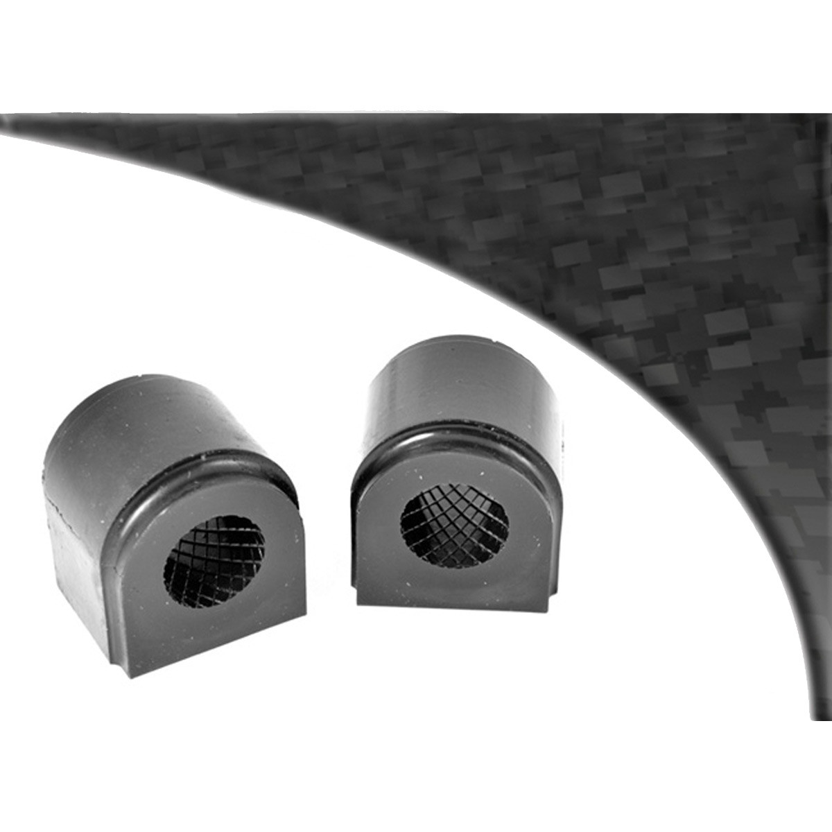Silent-block Powerflex Black Series barra estabilizadora delantera 21.7mm Audi A3 Quattro Mk2 8P (2 piezas)Array