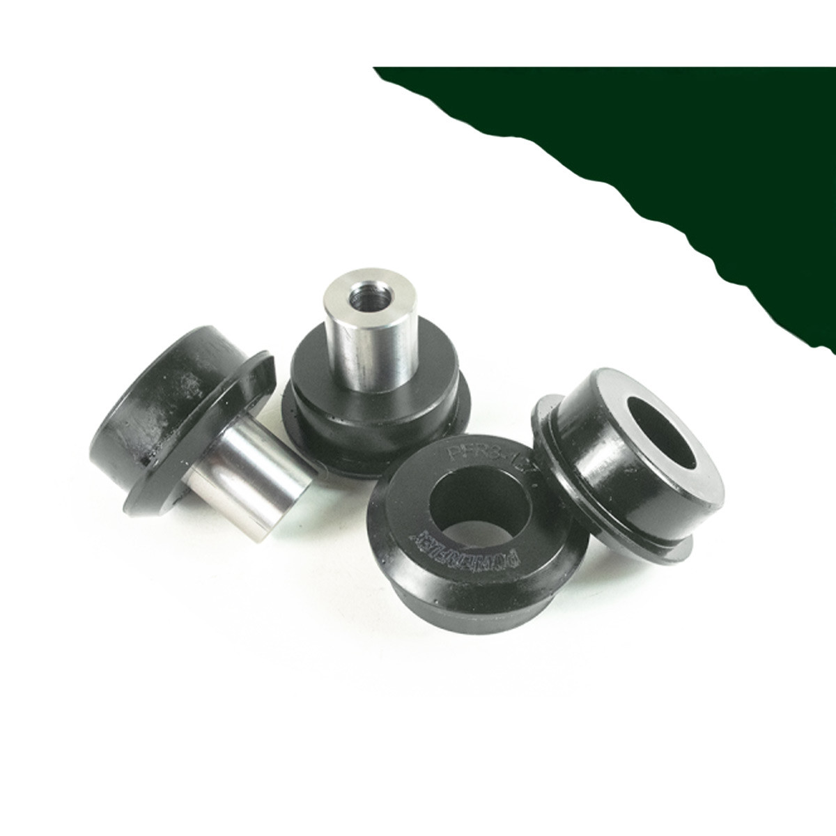Silent Bloc Powerflex Heritage Collection para diferencial traseiro Audi 80, 90 Quattro, incluindo Avant (1983-1992) (2 peças)Array