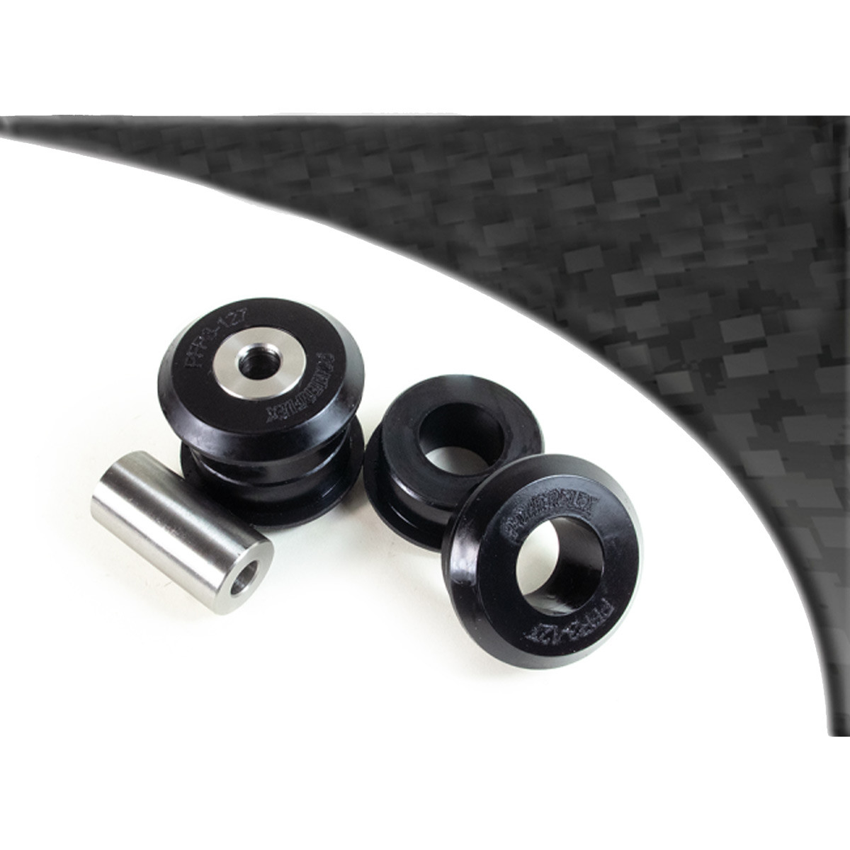 Silent-block Powerflex Black Series diferencial trasero Audi 80, 90 Quattro incluido Avant (1983-1992) (2 piezas)Array