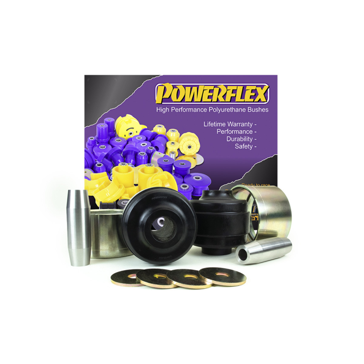 Silent Bloc Powerflex Séries Road tirante dianteiro Land Rover Defender L663 (após 2019) (2 peças)Array