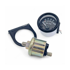 Manómetro de presión de aceite OBP Ø 52 mm negro - 0-100 PSI
