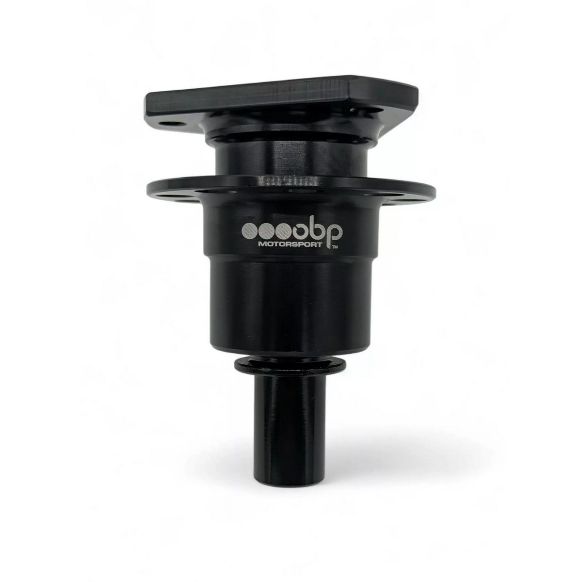 Cubo de volante-motor de libertação rápida soldado OBP 3 furos estriados - PretoArray