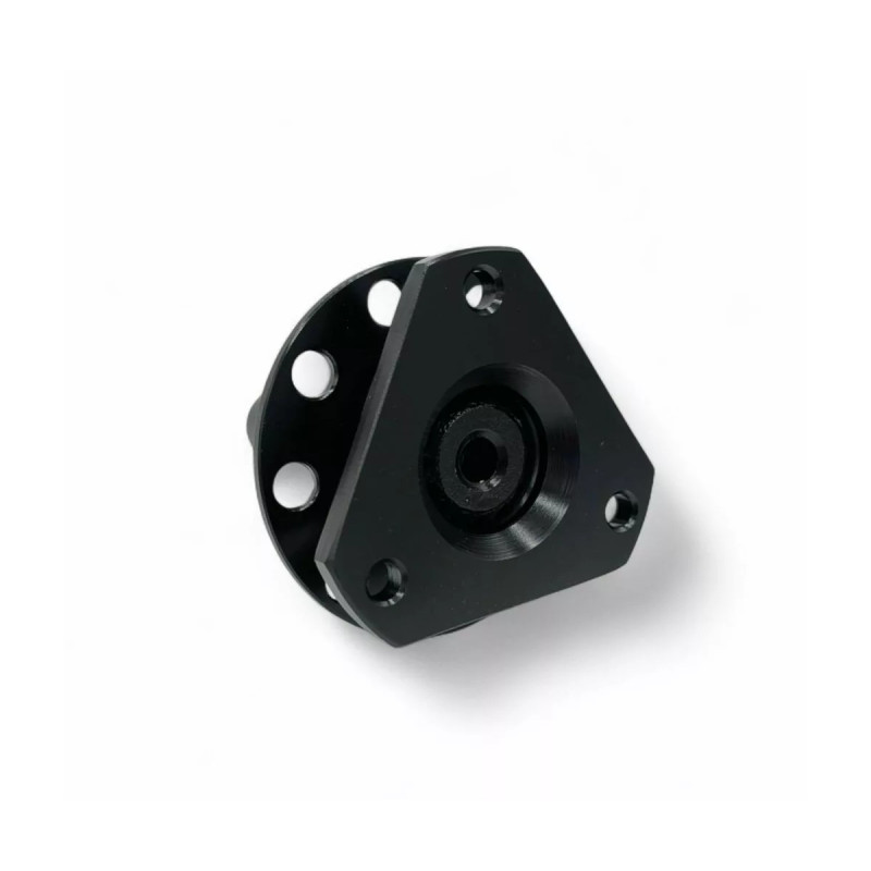 Cubo de volante-motor de libertação rápida soldado OBP 3 furos estriados - PretoArray
