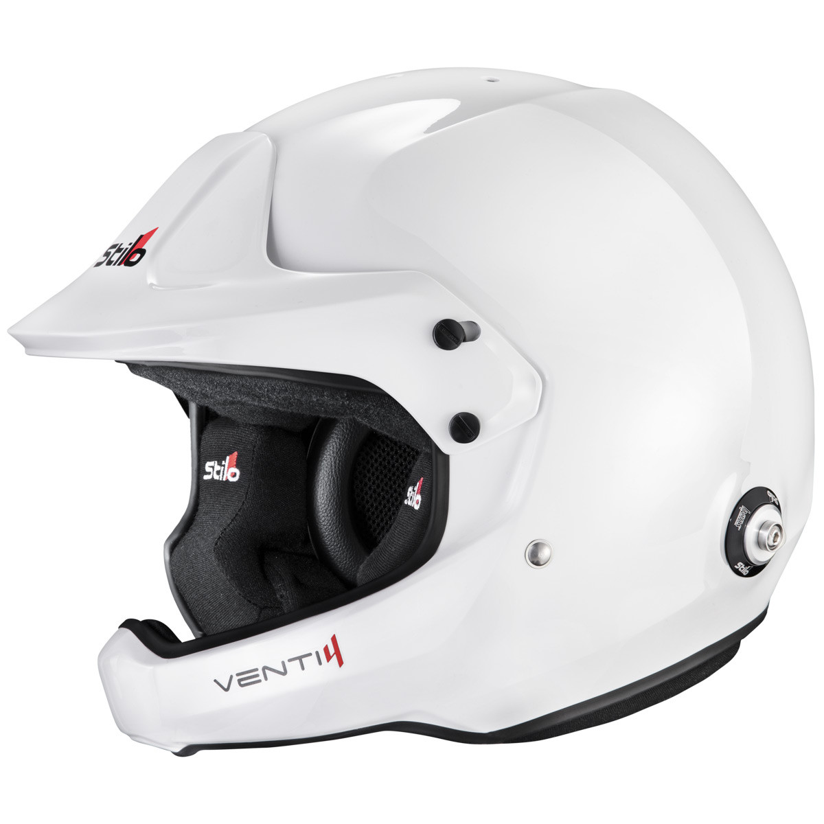 Capacete composto Stilo Venti4 WRC Rally branco - Snell SA2025 FIA 8859-2024Array