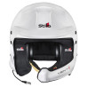 Capacete STILO Venti4 WRC Turismo preto/branco - Snell SA2025 FIA 8859-24 Hans FIA8858-10