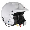 Capacete STILO Venti4 WRC Turismo preto/branco - Snell SA2025 FIA 8859-24 Hans FIA8858-10