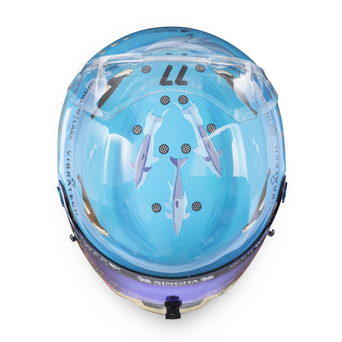 Minicasco STILO Valtteri BOTTAS 2024 - GP MonacoArray