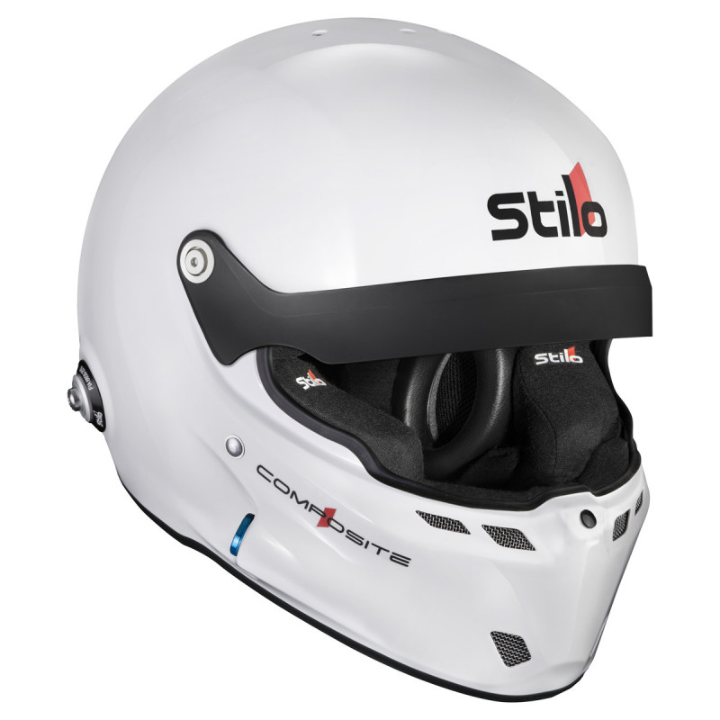 Capacete Stilo ST6 R Composite Rally - Snell SA2025 FIA 8859-24 Interior Branco/PretoArray