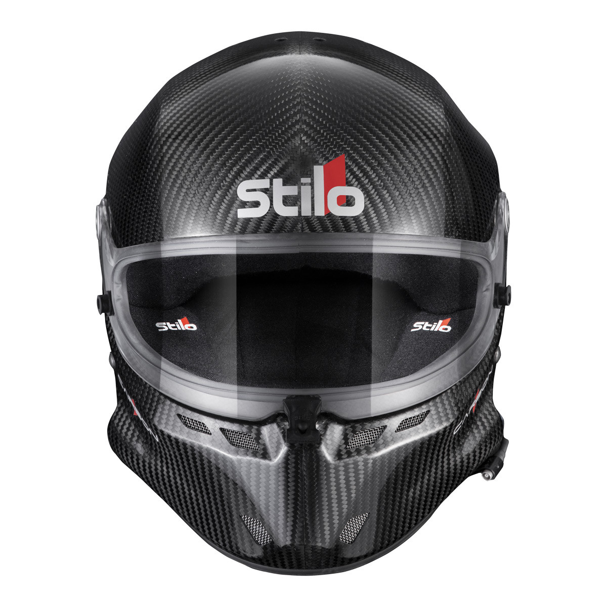 Capacete Stilo ST6 F Carbono Turismo - Snell SA2025 FIA 8859-24 Hans FIA8858-10Array