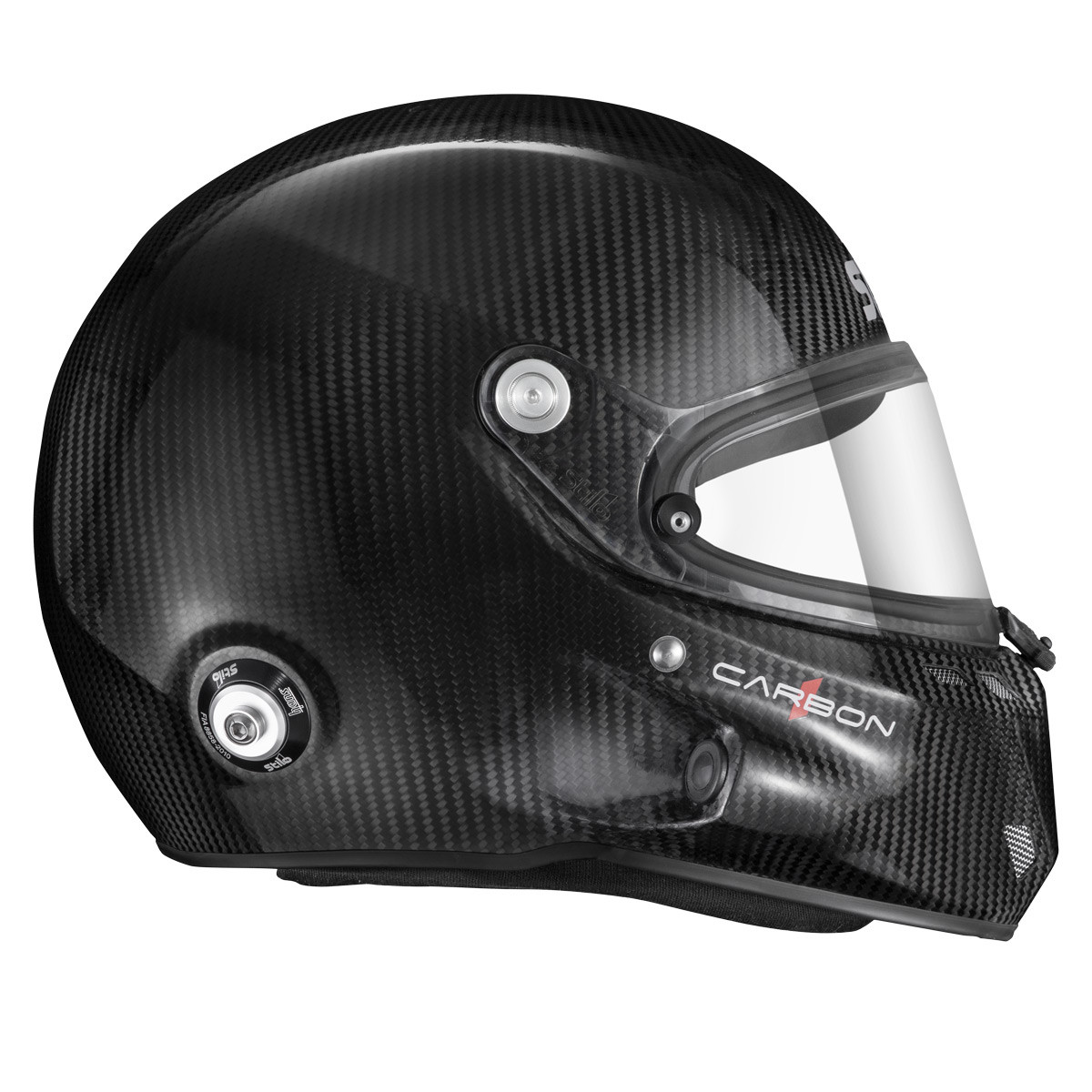Capacete Stilo ST6 F Carbono Turismo - Snell SA2025 FIA 8859-24 Hans FIA8858-10Array
