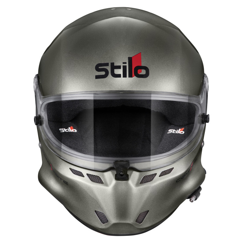 Capacete em materiais compósitos Stilo ST6 F Turismo - Snell SA2025 FIA 8859-24 Hans FIA8858-10Array
