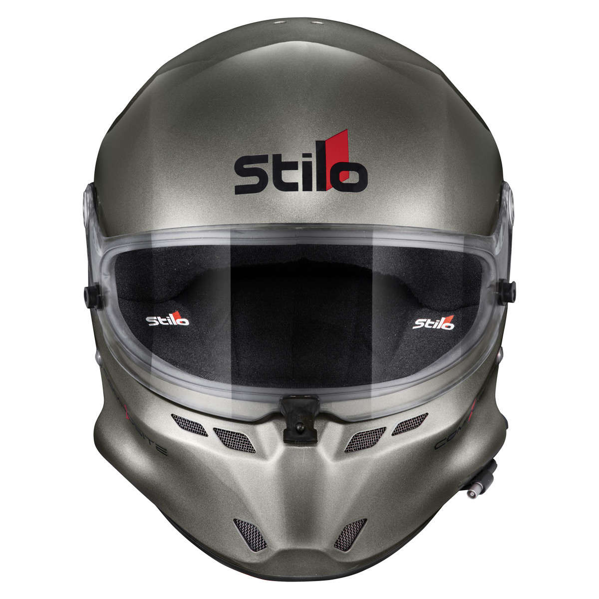 Capacete em materiais compósitos Stilo ST6 F Turismo - Snell SA2025 FIA 8859-24 Hans FIA8858-10Array