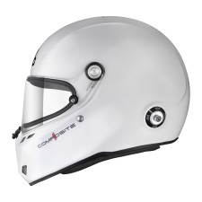 Capacete Stilo ST6 FN Composite branco/preto - Snell SA2025 FIA 8859-24 Hans FIA8858-10