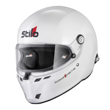 Capacete Stilo ST6 FN Composite branco/preto - Snell SA2025 FIA 8859-24 Hans FIA8858-10