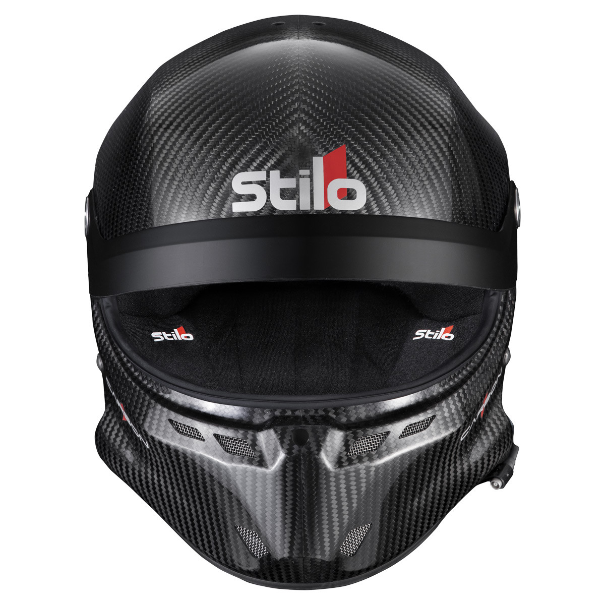 Capacete Stilo ST6 GT Carbon Turismo - Snell SA2025 FIA 8859-24 Hans FIA8858-10Array