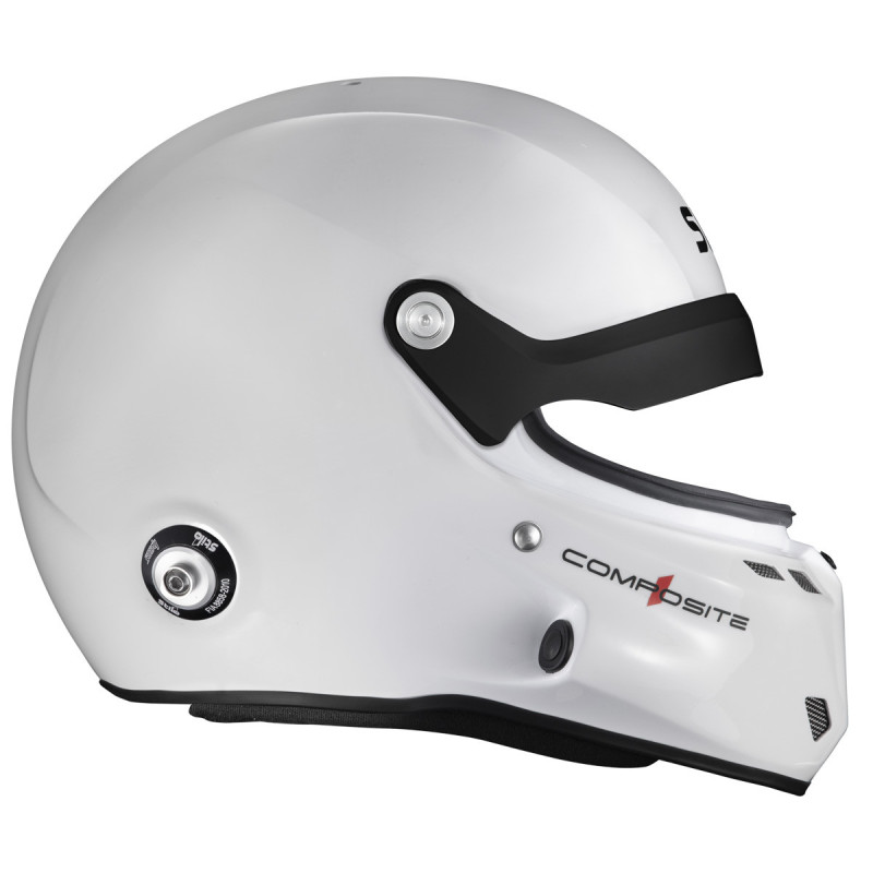 Casco Stilo ST6 GT Turismo Composite blanco/negro - Snell SA2025  FIA 8859-24 Hans FIA8858-10Array
