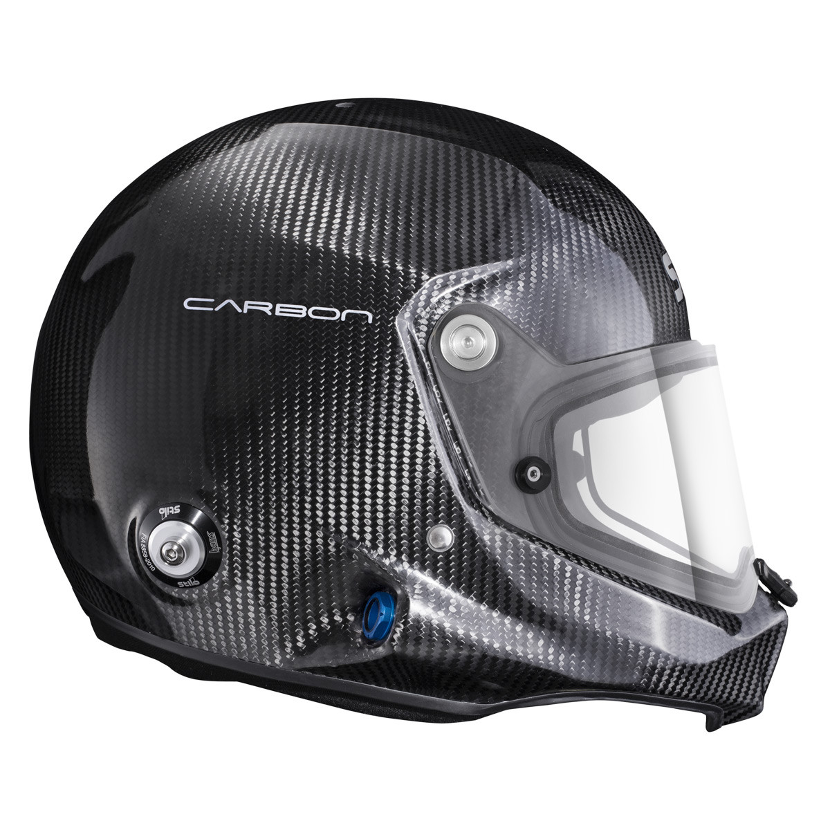 Casco Stilo WRX DIRT Carbon (con visera) - Snell SA2025 FIA 8859-2024 Hans FIA8858-10Array