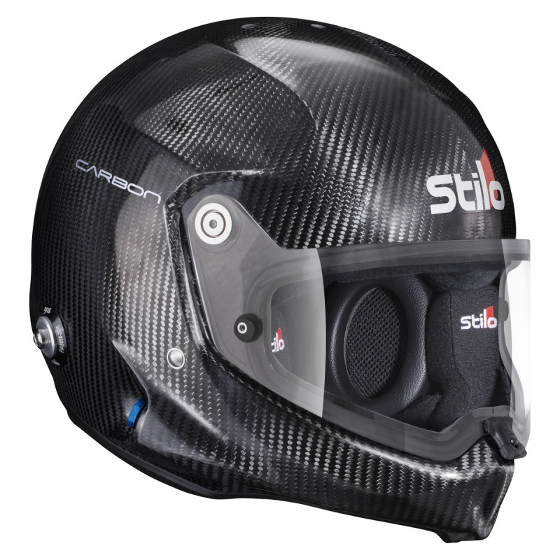 Capacete Stilo WRX DIRT Carbono (com viseira) - Snell SA2025 FIA 8859-2024 Hans FIA8858-10Array