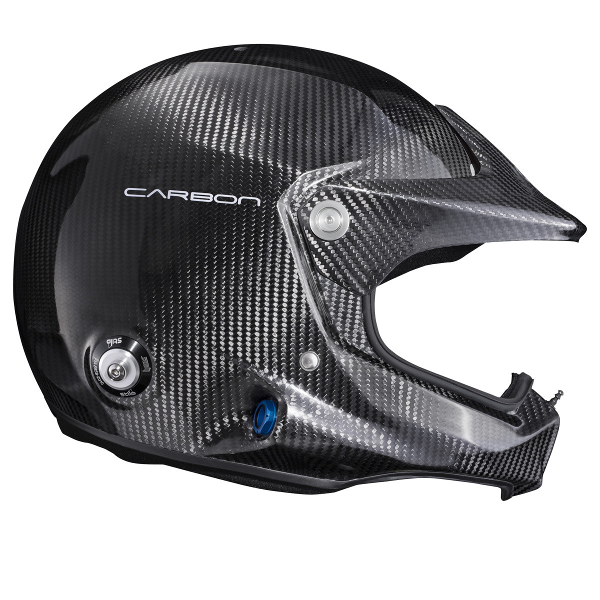 Capacete Stilo WRX RAID Carbono (com viseira) - Snell SA2025 FIA 8859-2024 Hans FIA8858-10Array