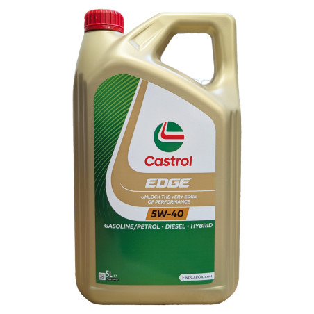 Aceite Motor Castrol Edge FST 5W40 5L