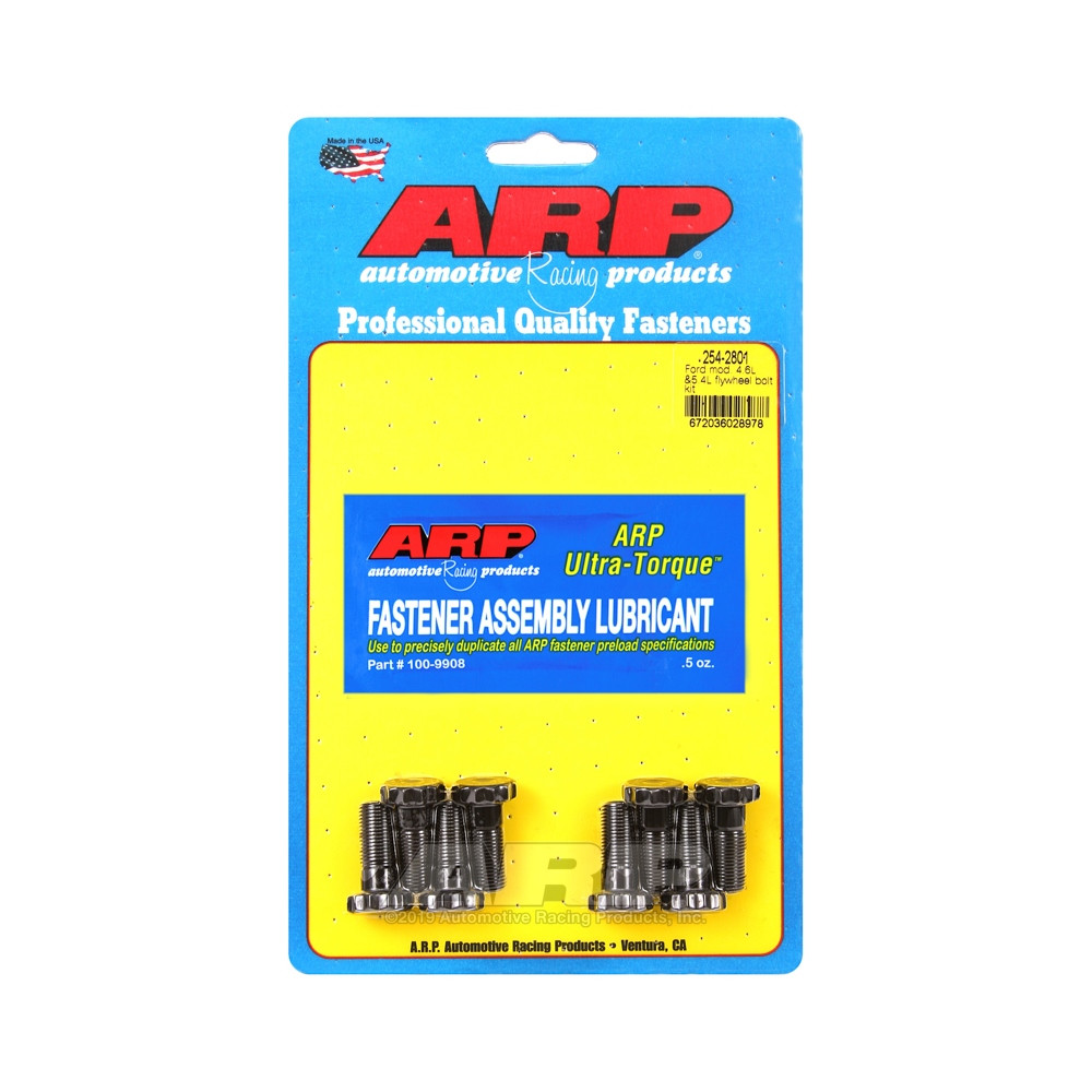 Kit 8 parafusos do volante do motor ARP Ford modelos 4.6/5.4 - M10x1,00 - comprimento sob a cabeça 25,40mm - 8740Array
