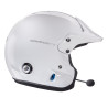 Capacete em materiais compósitos Stilo Venti4 Trophy Plus - Snell SA2025 FIA 8859-2024 Branco/preto interior
