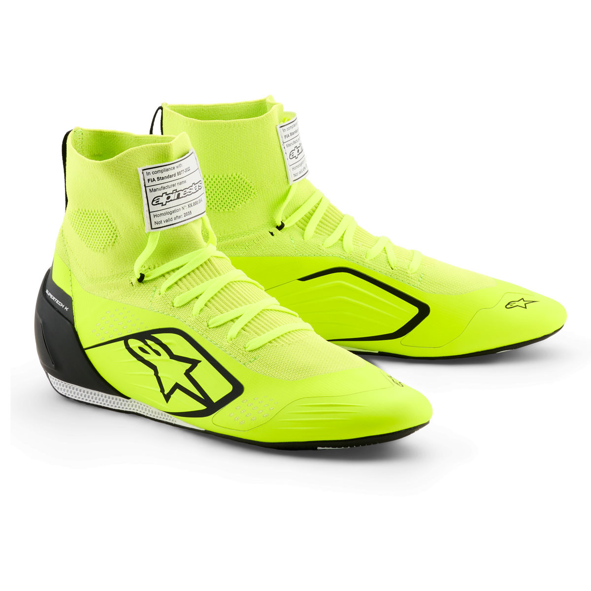 Sapatos de karting Alpinestars Supertech K FIAArray