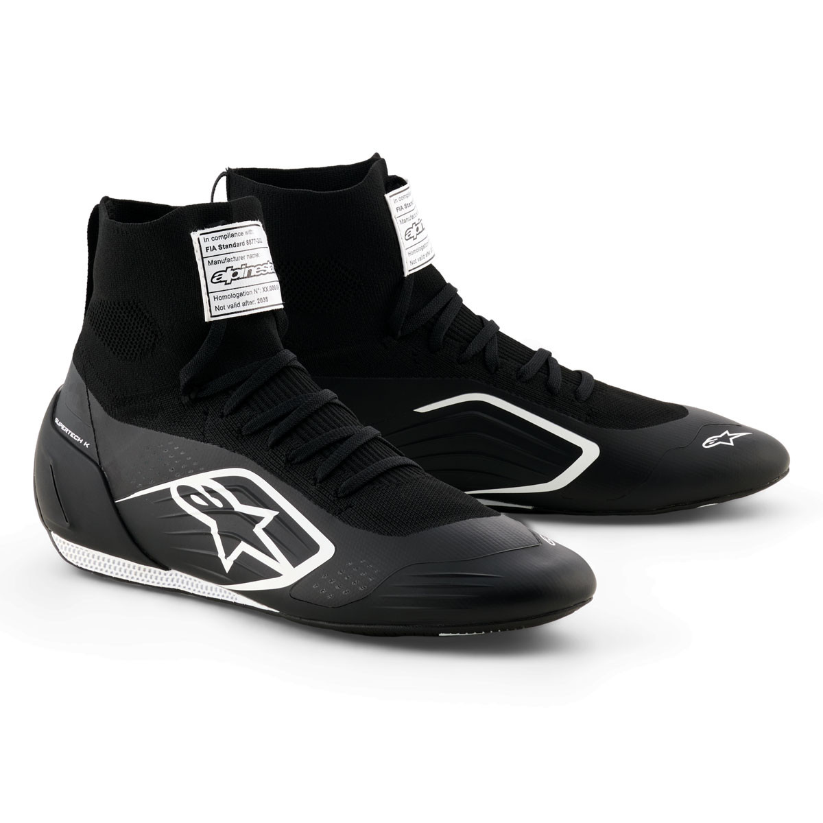 Sapatos de karting Alpinestars Supertech K FIAArray