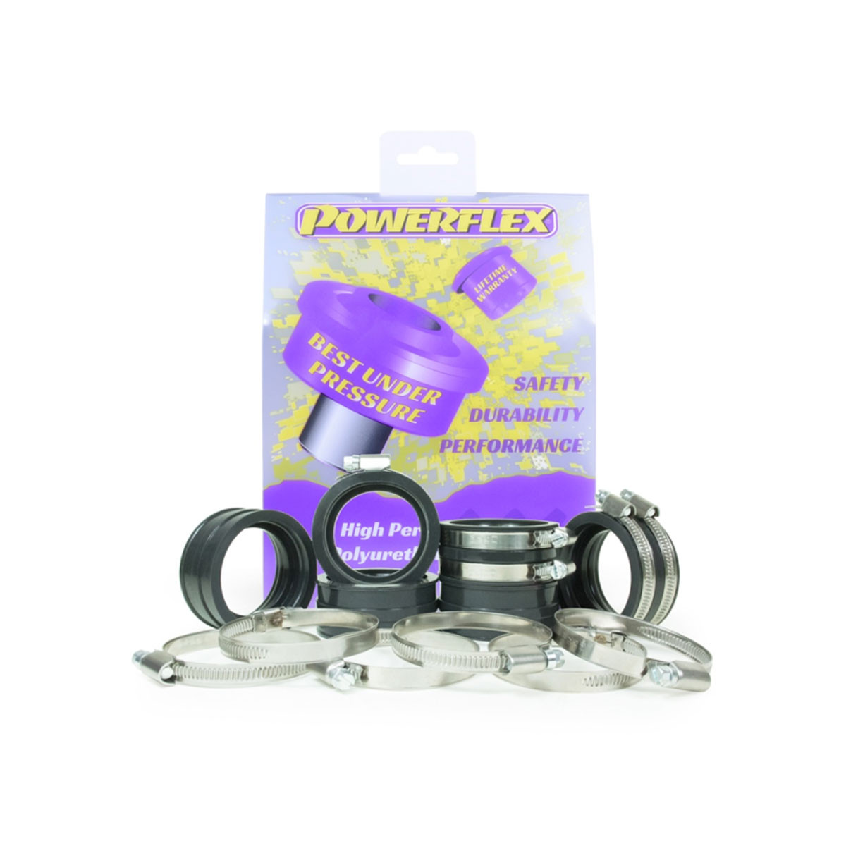 Silent-block Powerflex kit manguitos de admisión motor (x6) Porsche 996/997 GT3Array