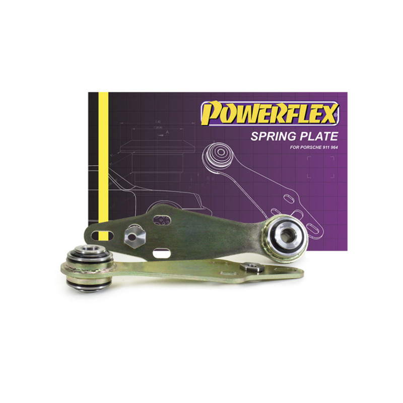 Silent Bloc Powerflex Road placas de mola da suspensão traseira Porsche 911 964 (1989-1994)Array