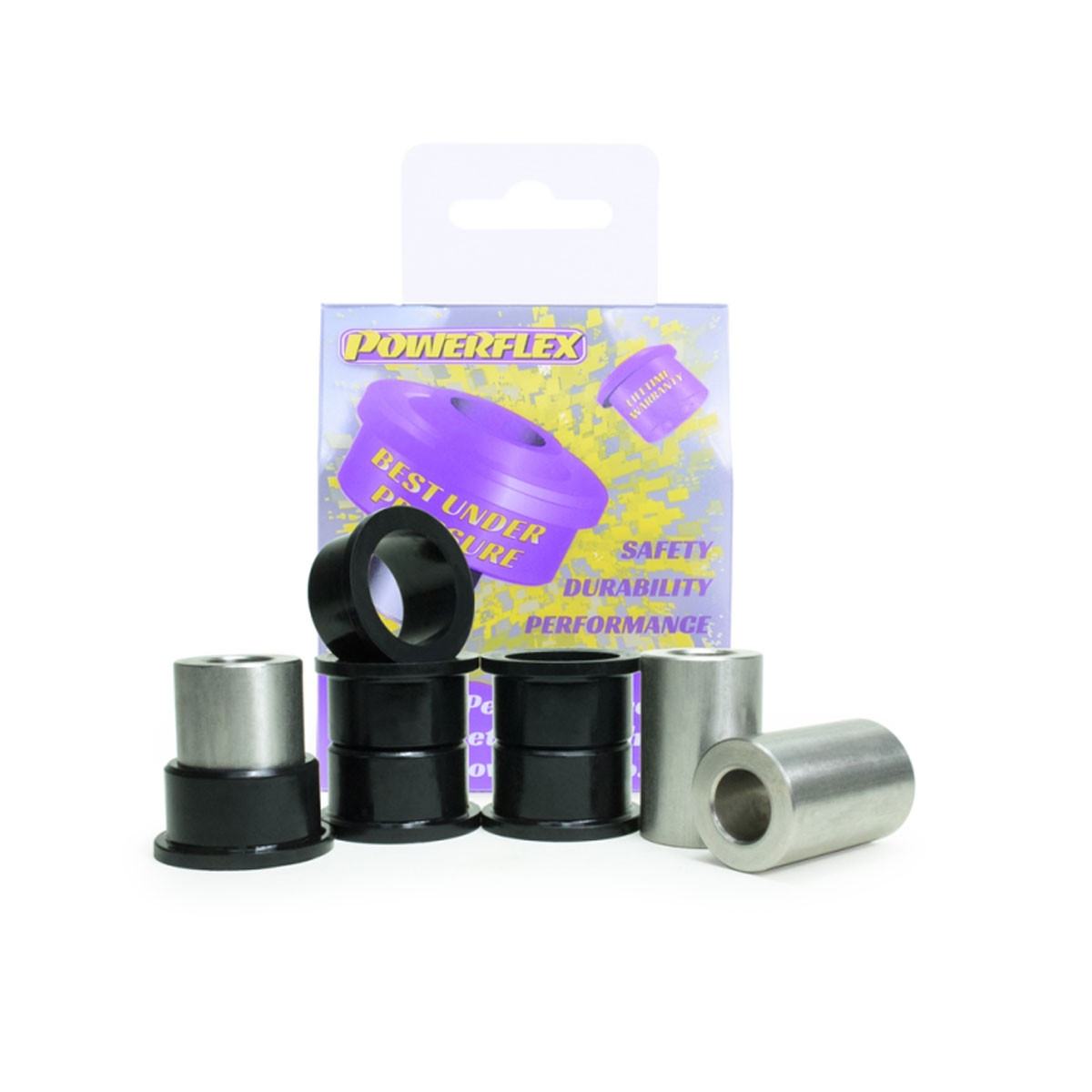 Silent-block Powerflex Road montaje de la cremallera de dirección Ford Fiesta Mk7/8 (3 piezas)Array