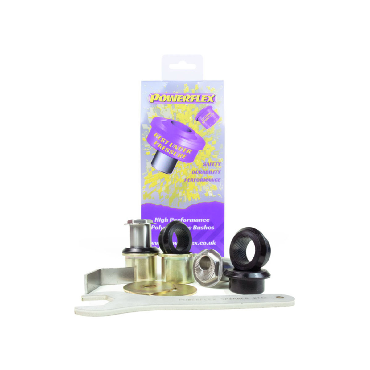 Silent-block Powerflex Road cojinete exterior eje superior trasero ajustable VAG (2 piezas)Array