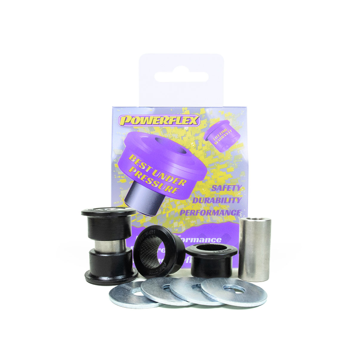 Silent-block Powerflex Road cojinete de brazo inferior del eje trasero Mazda MX5 (2 piezas)Array
