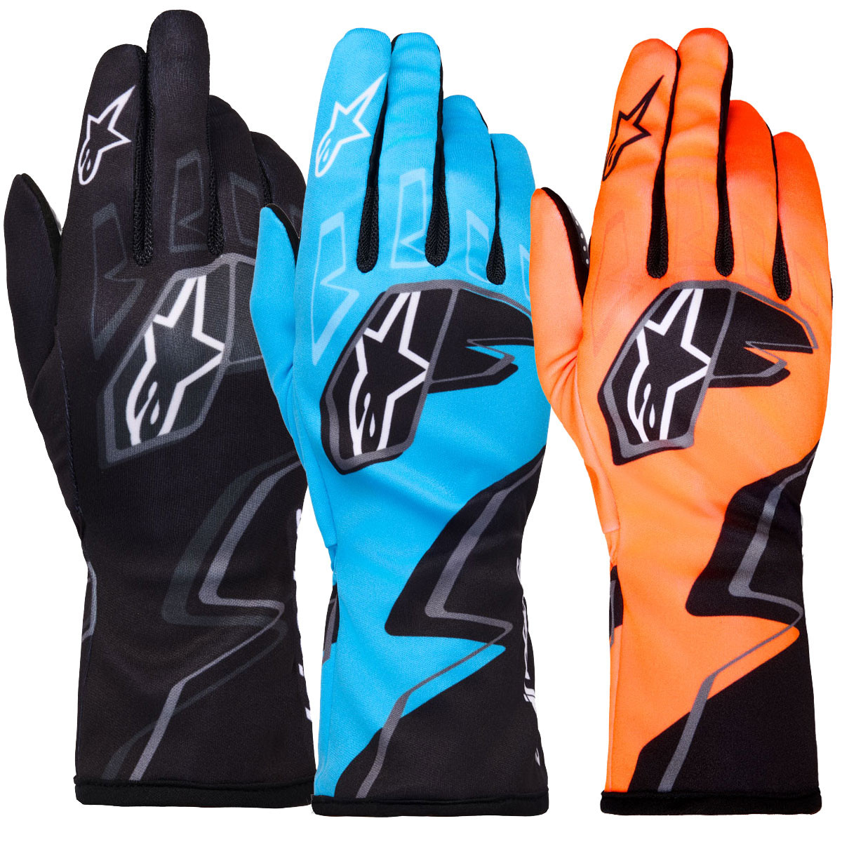 Luva de Karting para Crianças Alpinestars Tech-1 K Race V2 S Graphic 1Array