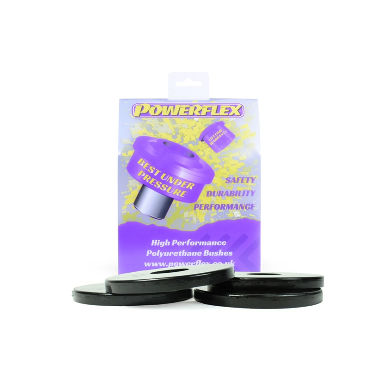 Silent Bloc Powerflex Road amortecedor de mola traseiro 13 mm Volkswagen Transporter T4 (4 peças)Array