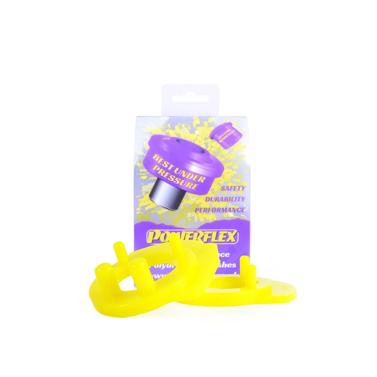 Silent Bloc Powerflex Road - inserção do suporte do motor dianteiro Porsche 981 Boxster/Cayman (2012-2016) (1 unidade)Array