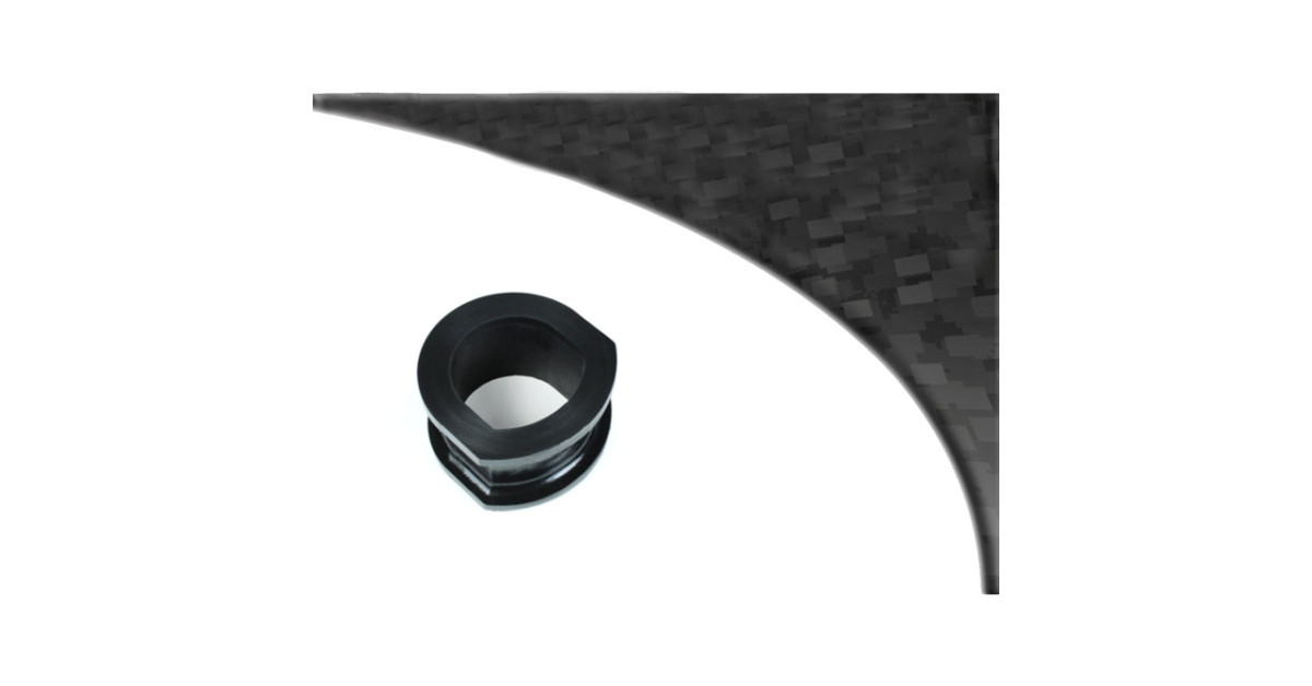 Silent-block Powerflex Black cremallera de dirección Lancia Delta 1600 GT & HF Turbo 2WD 1986-1992 (1 pieza)