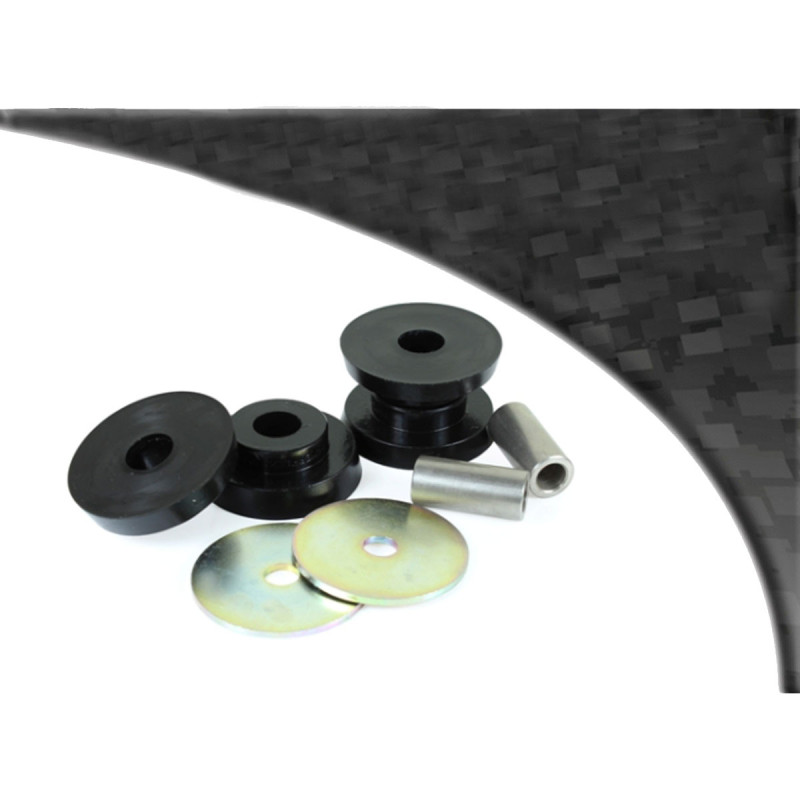Silent-block Powerflex Black subchasis trasero Lancia Delta HF Integrale incluido Evo 1986-1995 (2 piezas)Array