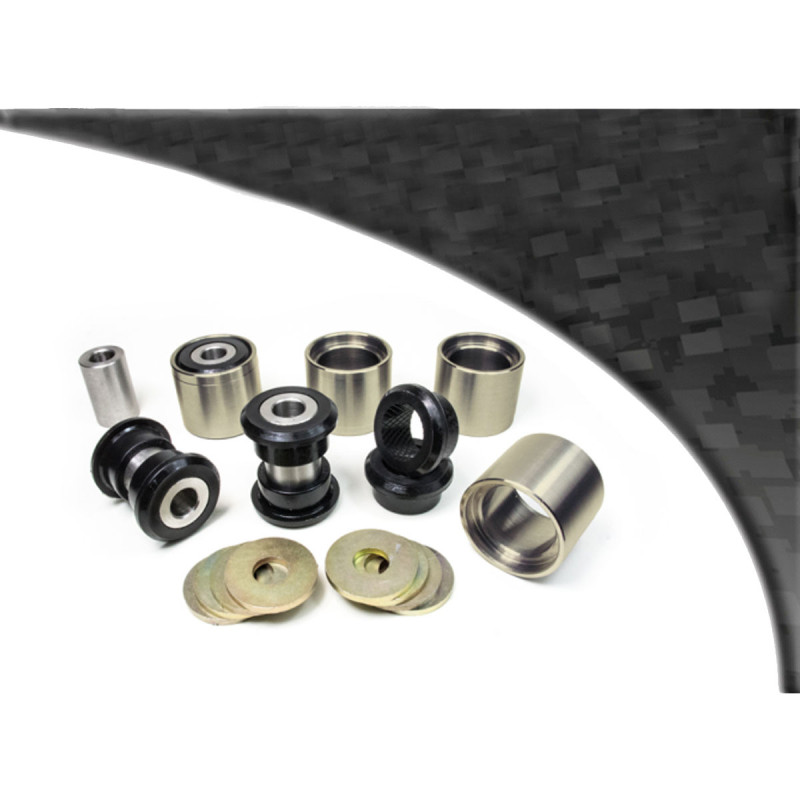 Silent Bloc Powerflex Black suporte do amortecedor do diferencial traseiro Jaguar XJ40 (4 peças)Array