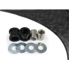 Silent Bloc Powerflex Preto amortecedor de correia Supercharger Mini R50/52/53 Gen 1 (2000-2006) (2 peças)