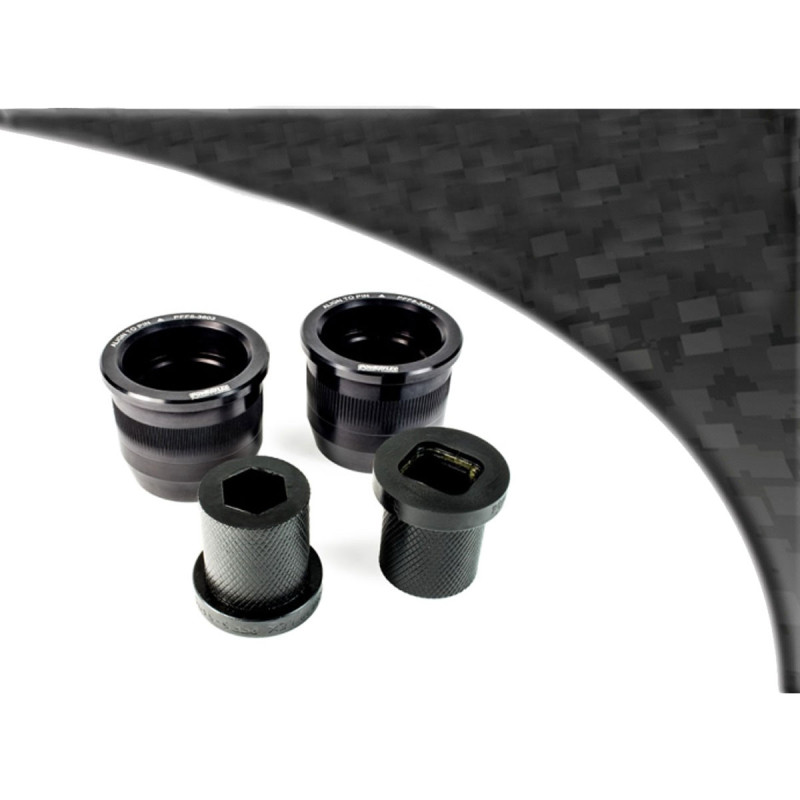 Silent Bloc Powerflex Preto traseiro no triângulo dianteiro (E46 Hybrid, exterior em alumínio) BMW séries 3 (2 peças)Array