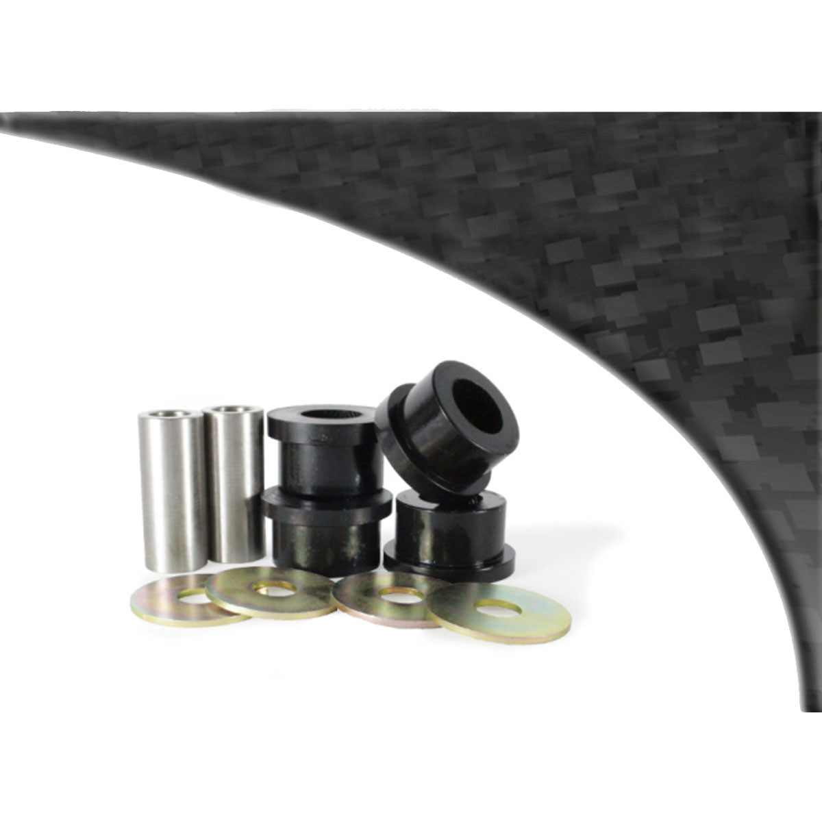 Silent Bloc Powerflex Black, mancal dianteiro do triângulo dianteiro Honda Civic pós-2022 (2 peças)Array