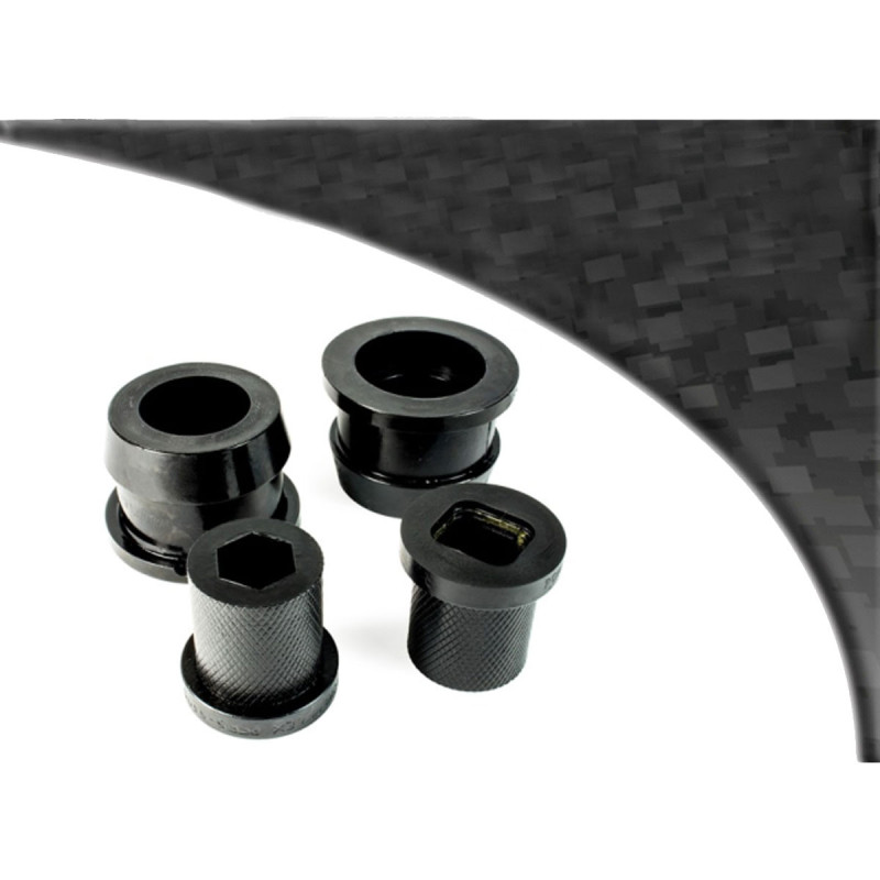 Silent Bloc Powerflex Preto traseiro do braço triangular dianteiro (E46 Hybrid) BMW Série 3 (2 peças)Array