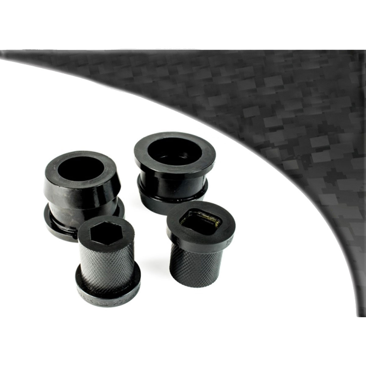Silent Bloc Powerflex Preto traseiro do braço triangular dianteiro (E46 Hybrid) BMW Série 3 (2 peças)Array