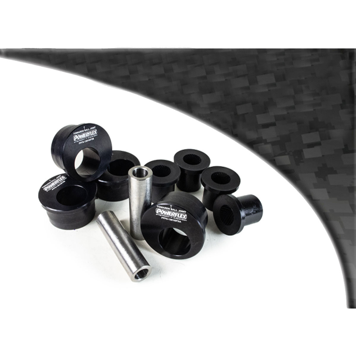 Silent Bloc Powerflex Black antebraço dianteiro bucha dianteira rolagem de cambagem fixa BMW F40 pós-2018 (2 peças)Array