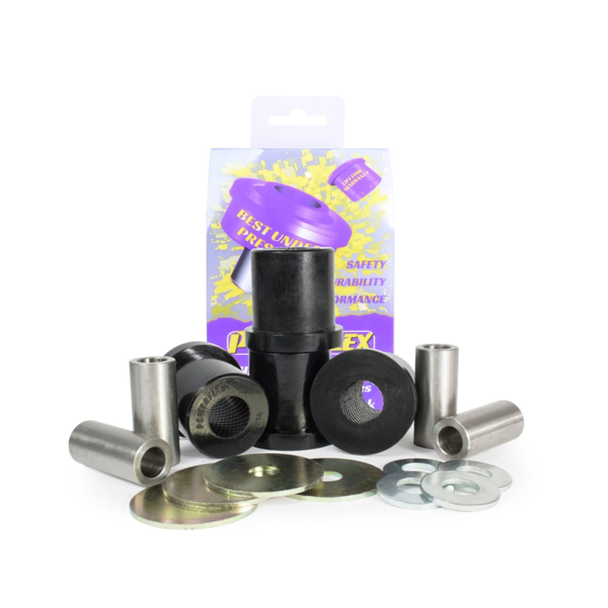 Silent-block Powerflex Road brazo superior trasero interior (brazo moldeado) Audi A4 / S4 / RS4 (4 piezas)Array