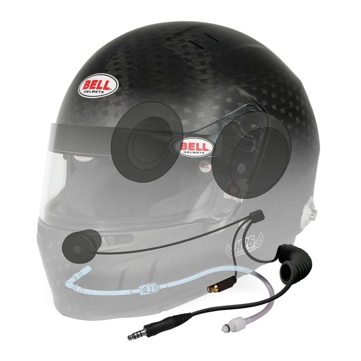 Capacete Bell HP6 EVO-II RD FIA 8860-2018Array