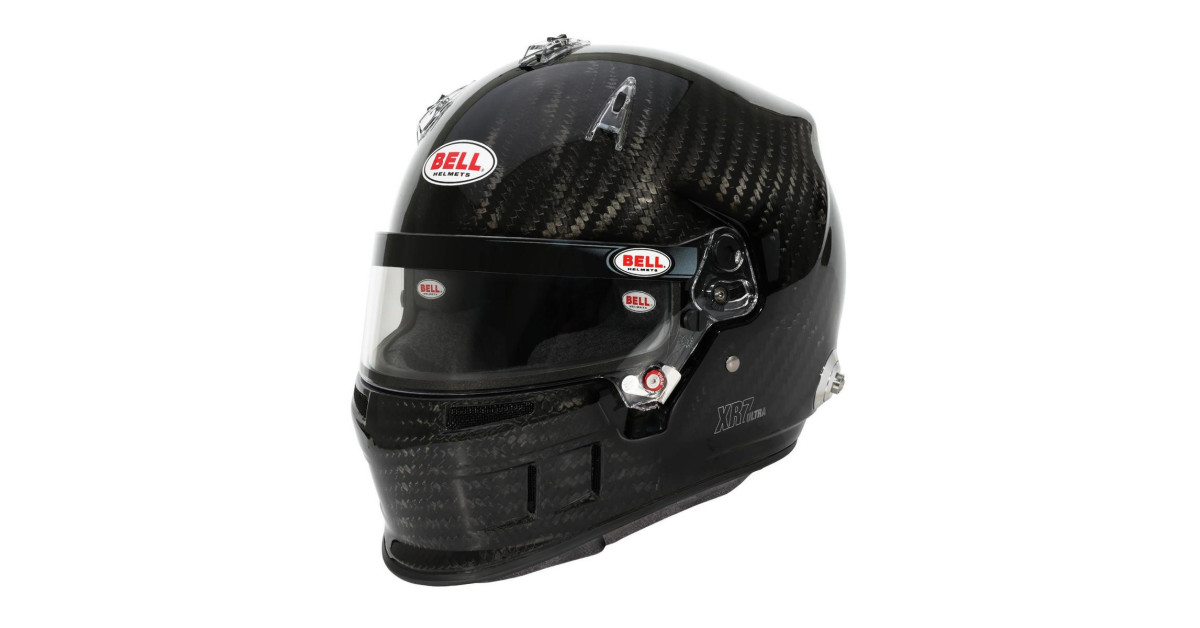 Capacete Bell XR7 Ultra Carbono FIA 8859-2024 / SA2025