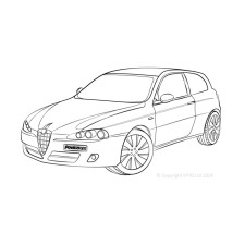 Silent Bloc Powerflex Alfa Romeo 147 (2000-2010), 156 (1997-2007), GT (2003-2010)